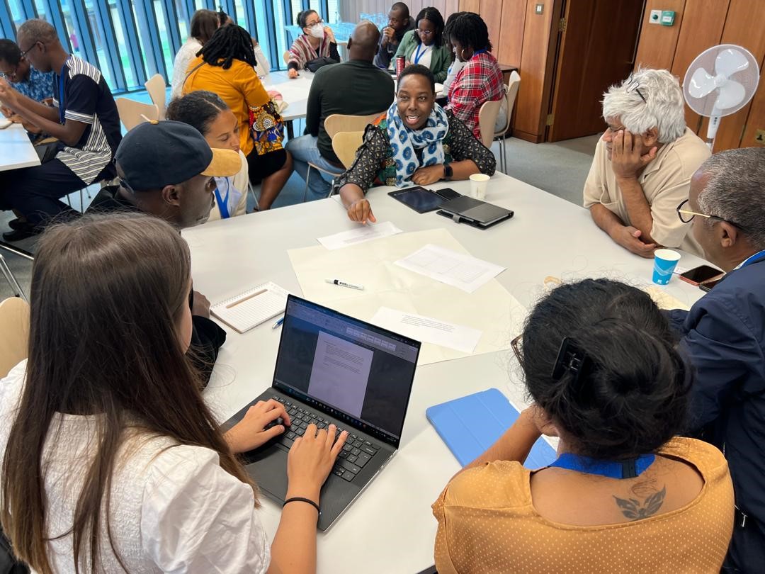 Photo showing group/round table discussions