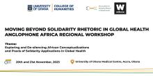 Global Health Solidarity Regional Workshop Logo